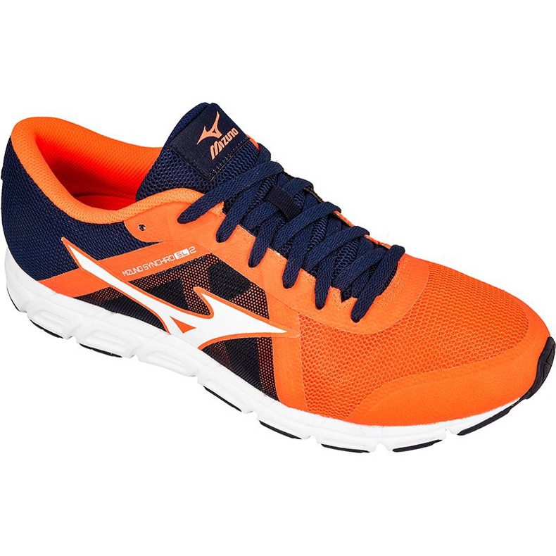 Zapatillas mizuno synchro sl 2 azul marino naranja