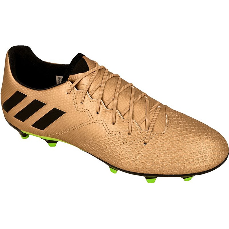 Botas de futbol Adidas Messi 16.3 Fg M BA9838 dorado dorado