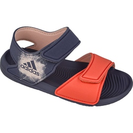 Sandalias Adidas AltaSwim I Kids BA9287 púrpura naranja
