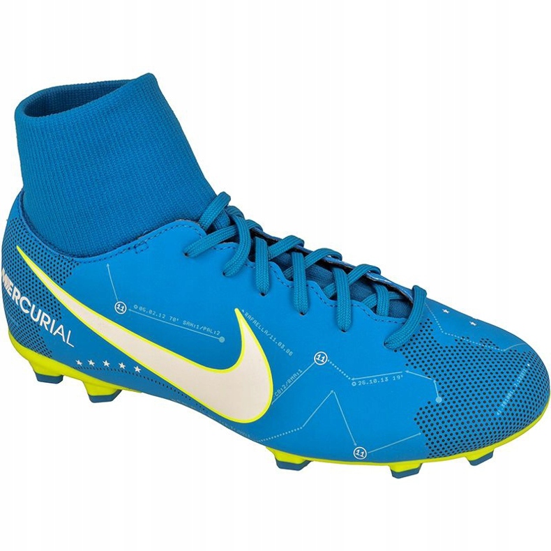 Calzado de fútbol Nike Mercurial Victory 6 azul azul