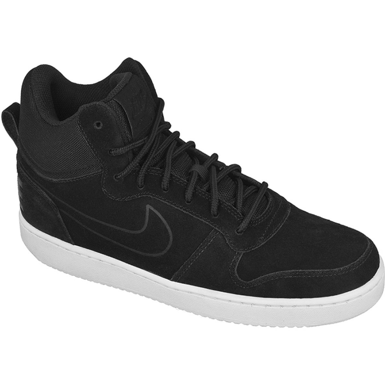 Zapatillas Nike Sportswear Court Borough Mid Premium M 844884-007 negro