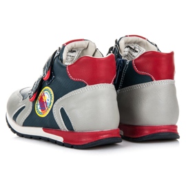 American Club Calzado deportivo con velcro azul