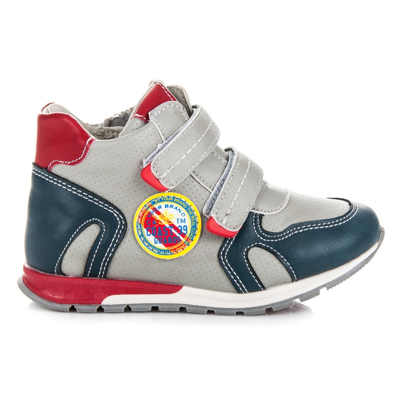 American Club Calzado deportivo con velcro gris