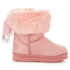 Kylie Bebé mukluki rosa