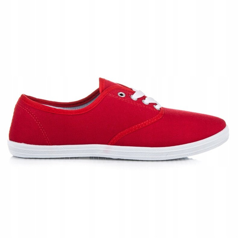 Zapatillas New Age con cordones rojo Zapatillas New Age con cordones rojo
