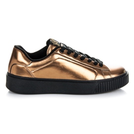 Kylie Zapatillas en la plataforma amarillo
