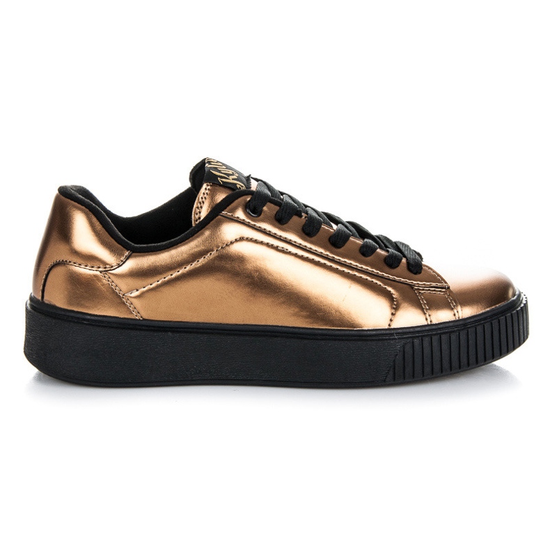 Kylie Zapatillas en la plataforma amarillo