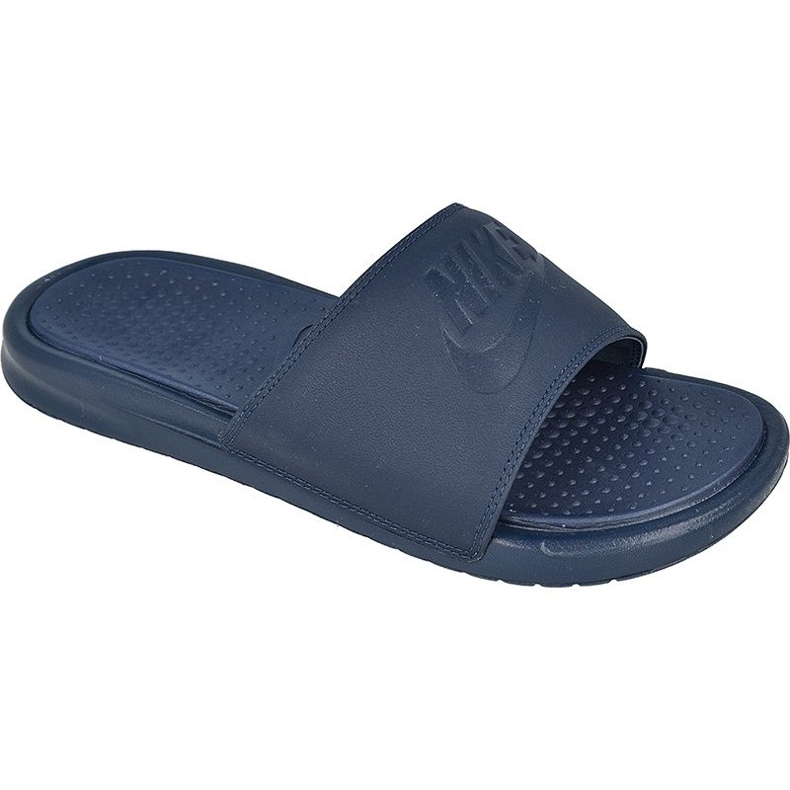 Chanclas Nike Benassi Just Do It Ultra Premium M 818741-400 azul marino Chanclas Nike Benassi Just Do It Ultra Premium M 818741-400 azul marino
