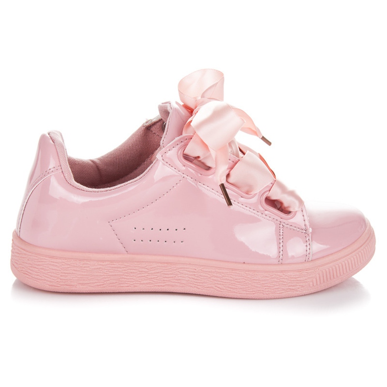 Best Shoes Deportivas lacadas rosado