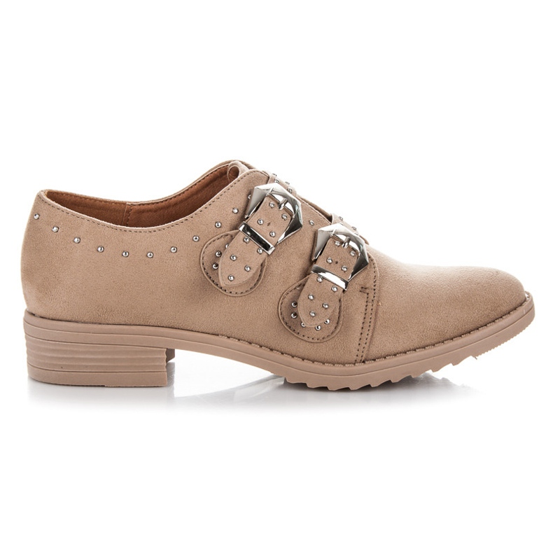 Fama Zapatos de gamuza marrón