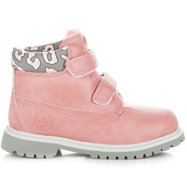 Goodin Cazadores de velcro rosa