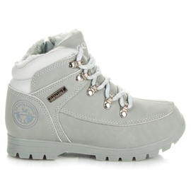 Goodin zapatos de trekking para niños gris Goodin zapatos de trekking para niños gris