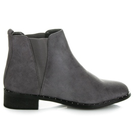 Marquiz Botines chelsea con motivo animal gris
