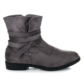 Seastar Botines de ante gris