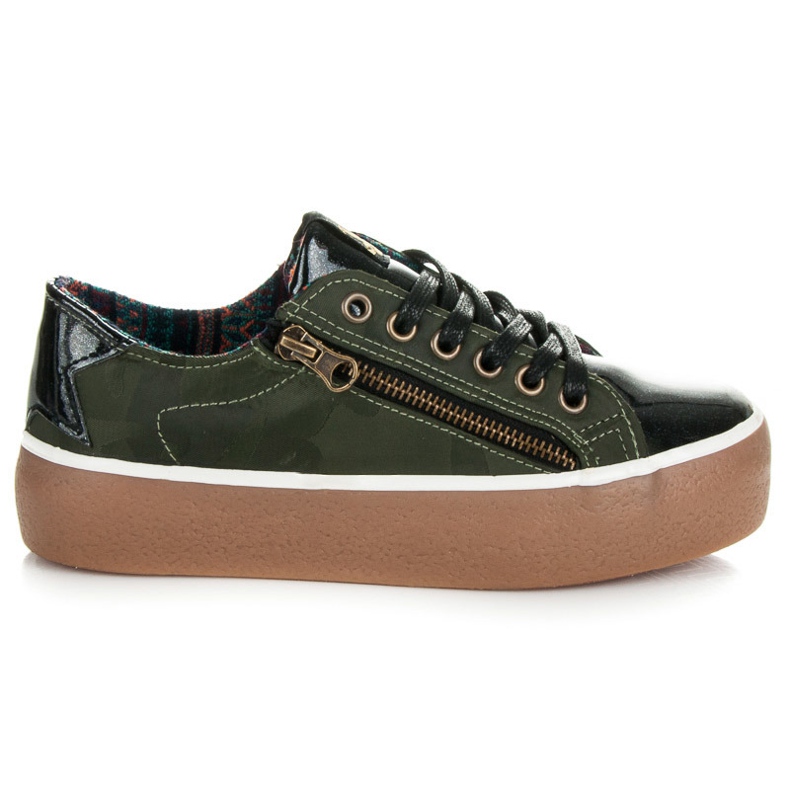 Kylie Deportivas lacadas verde