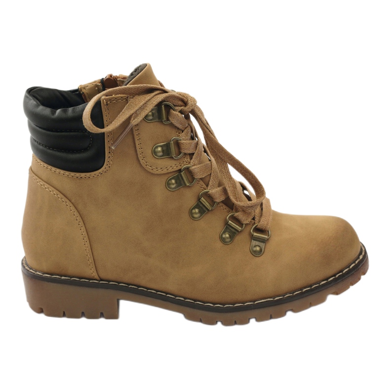 Botas Sergio Leone Botas en el control deslizante Camel 0022 beige