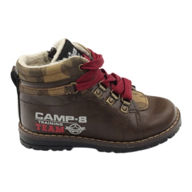 American Club Botas y botines con cremallera 16221 marrón