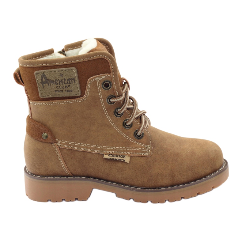 American Club Botas de invierno, botas, zapatillas, camello americano 1904 marrón multicolor American Club Botas de invierno, botas, zapatillas, camello americano 1904 marrón multicolor