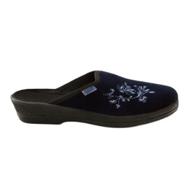 Zapatillas de mujer bordado Befado 219d426 azul azul marino