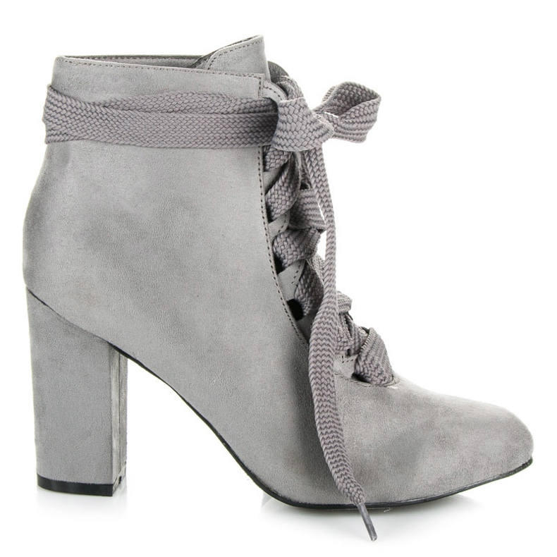 Vices New Collection Botas con una unión elegante. gris