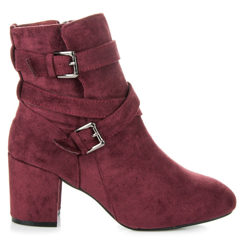 Seastar Tacones granate rojo