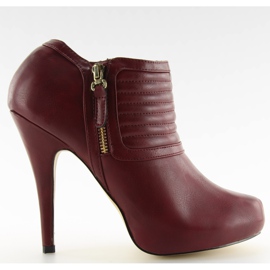 Botas en la plataforma 200-80 Rojo multicolor