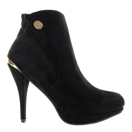 LM-315 Botas ante negro LM-315 Botas ante negro