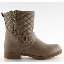 Botas acolchadas caqui FJM-6