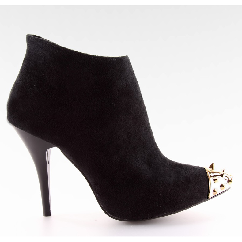 Botas con puntera Y327-1A Ante negro
