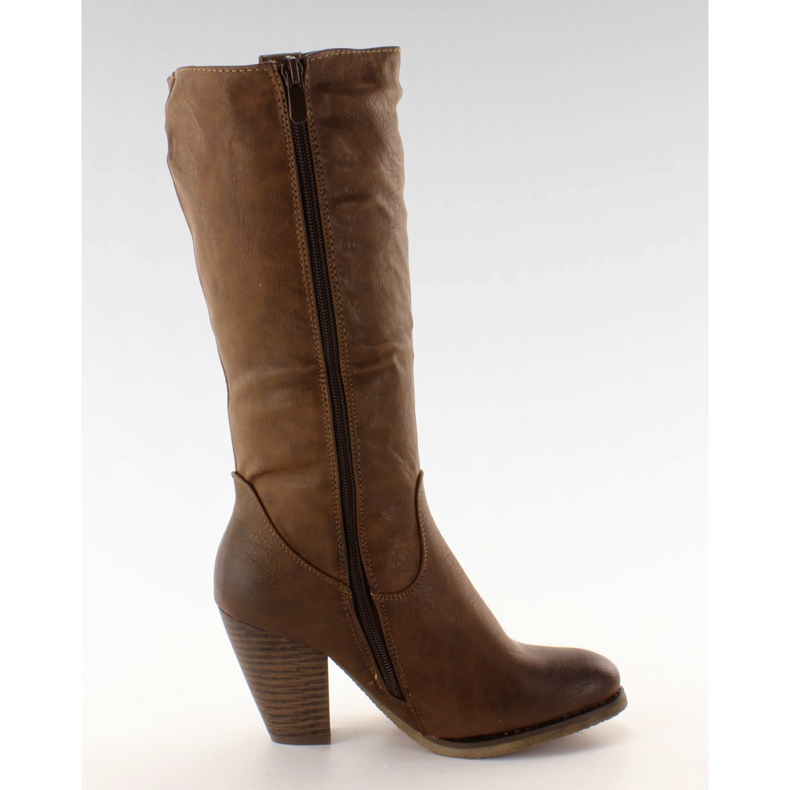 Z6287 botas vaqueras marrones marrón