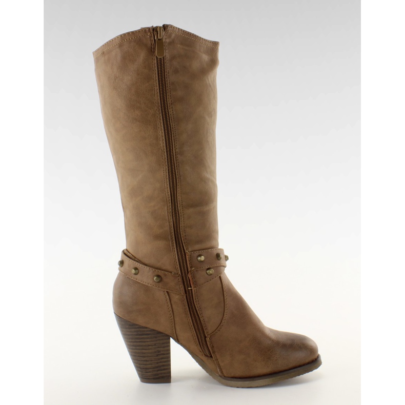 Botas vaqueras tacon Z6286 caqui