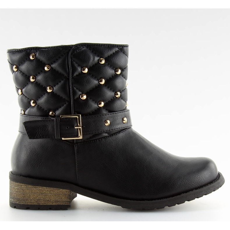 Botas acolchadas negras 200-62 Negro