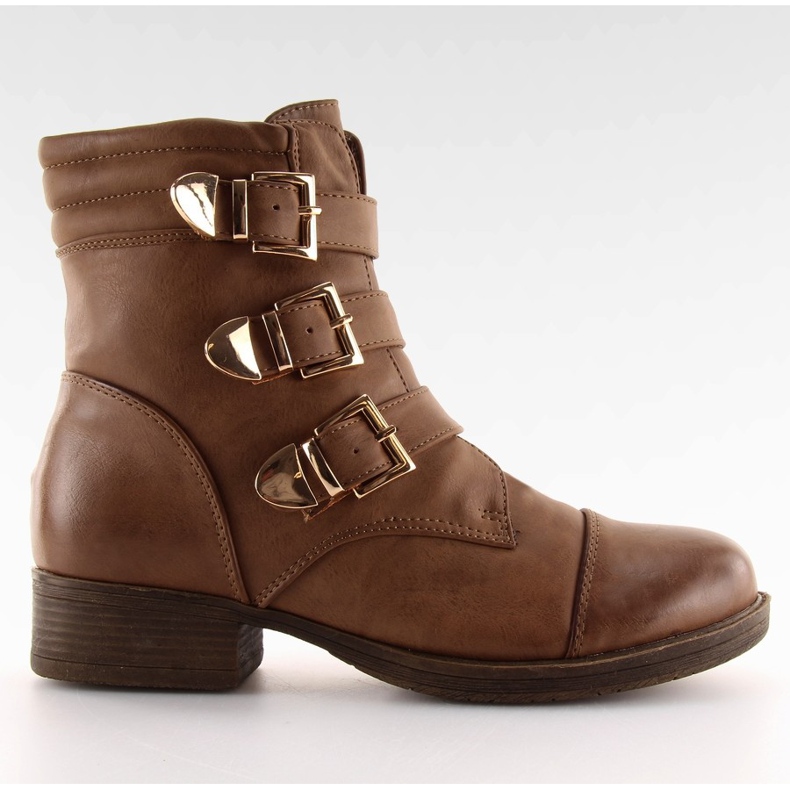 Botas con hebillas 8216 Caqui