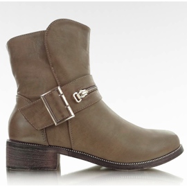 Botas Jodhpur con hebilla AH-01 color caqui