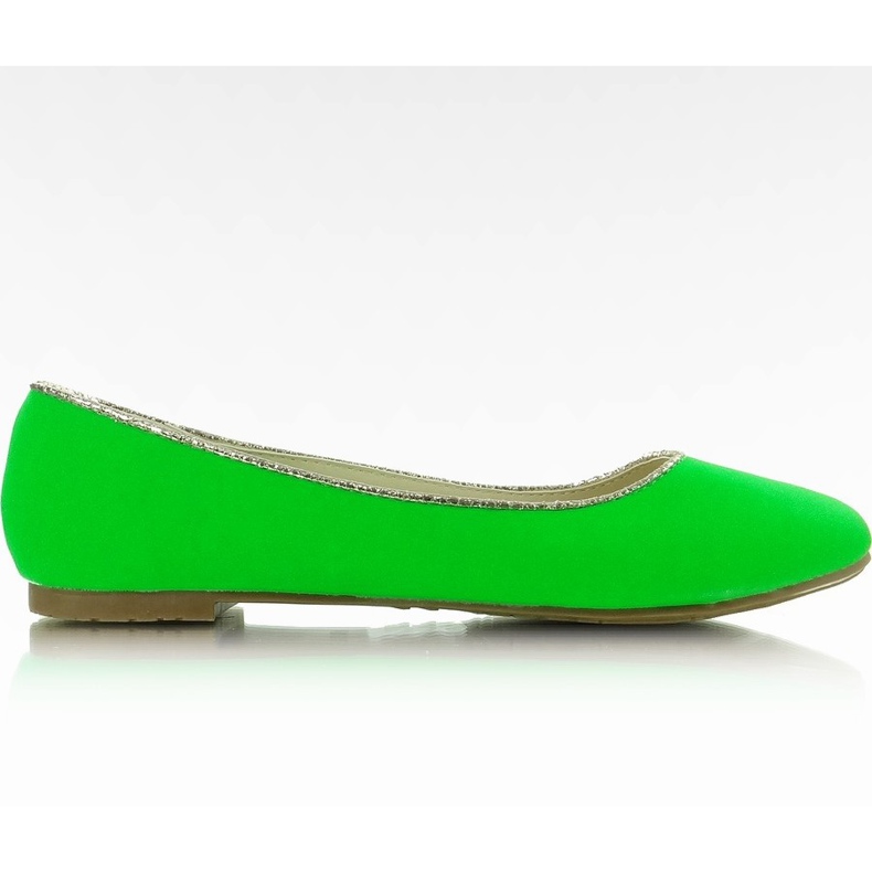 Bailarinas de neón LX-1D126-21 Green-Fluo verde multicolor