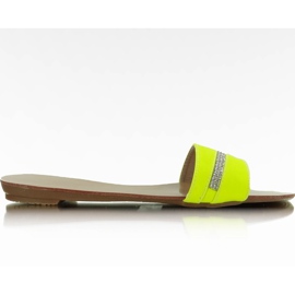 Zapatillas de verano A389 Amarillo