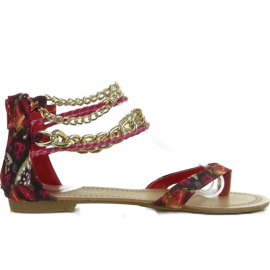 Chanclas L797 Rojo