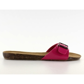 Zapatillas con hebilla rosa IR-283 rosado