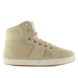 Deportiva tobillera 85-3 Beige