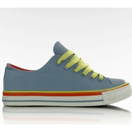 Zapatillas de lona AN1177 azul claro