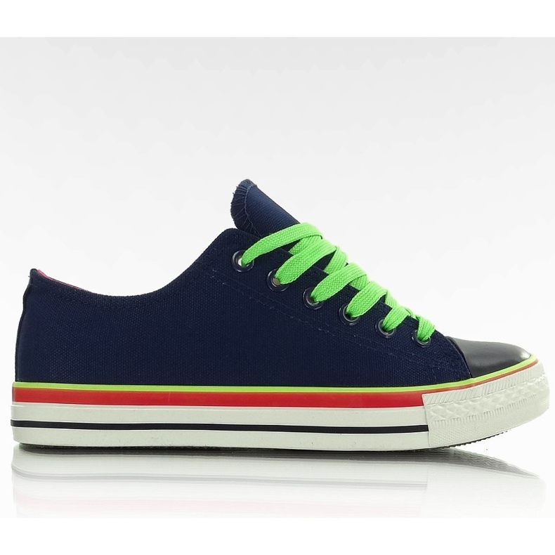 Zapatillas de lona azul oscuro AN1177 azul marino