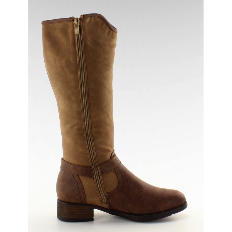 Botas de muslo 7585-1 marrón