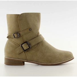 Botas casuales Y343 caqui