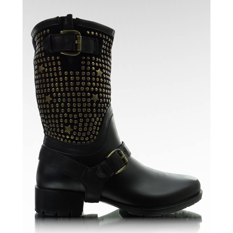 BL8 chanclos con tachuelas negro