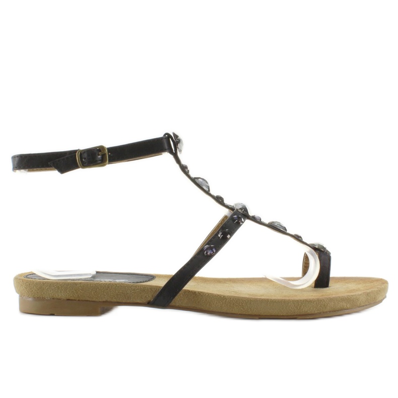 Chanclas-sandalias QIS2189-1 negro