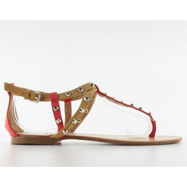 Sandalias chanclas 8202-2 Rojo