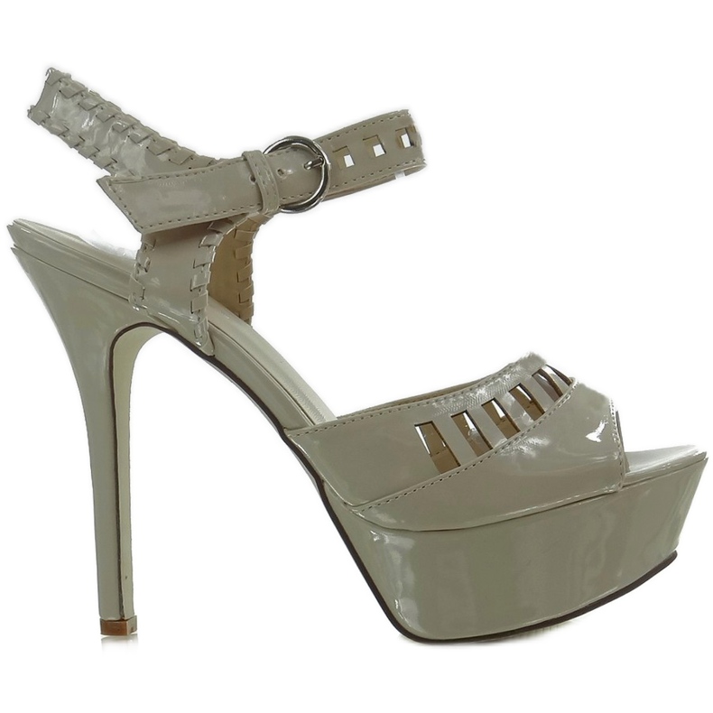 Sandalias tacón 1297-Bu beige Sandalias tacón 1297-Bu beige