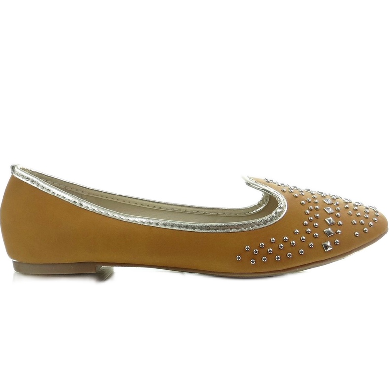 Laufers con tachuelas W102 camel marrón Laufers con tachuelas W102 camel marrón