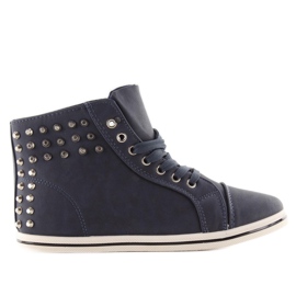 Deportivas con tachuelas G-27 azul marino