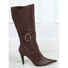 Botas con hebilla 39817-2 Marron marrón